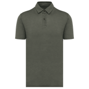 Spasso SP217 - Men's Knitted Linen Polo Shirt