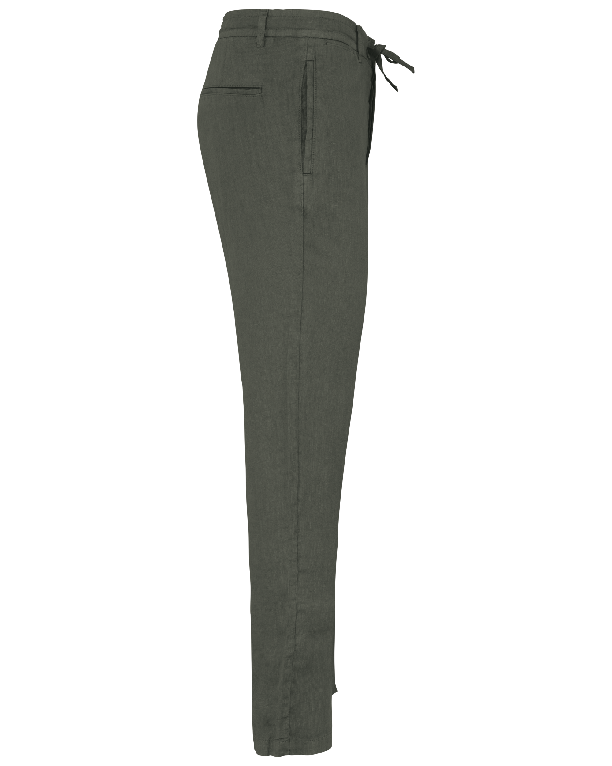 Spasso SP732 - Men's Linen Washed Effect Trousers
