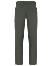 Spasso SP732 - Men's Linen Washed Effect Trousers