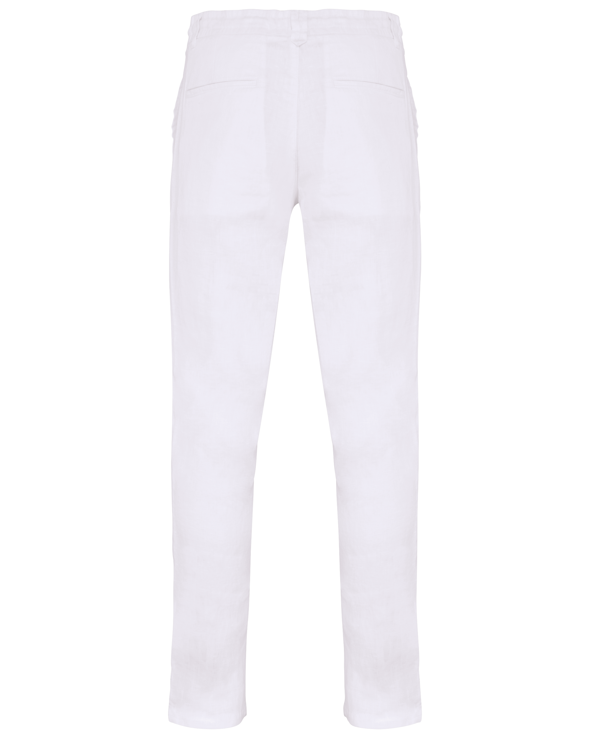 Spasso SP732 - Men's Linen Washed Effect Trousers