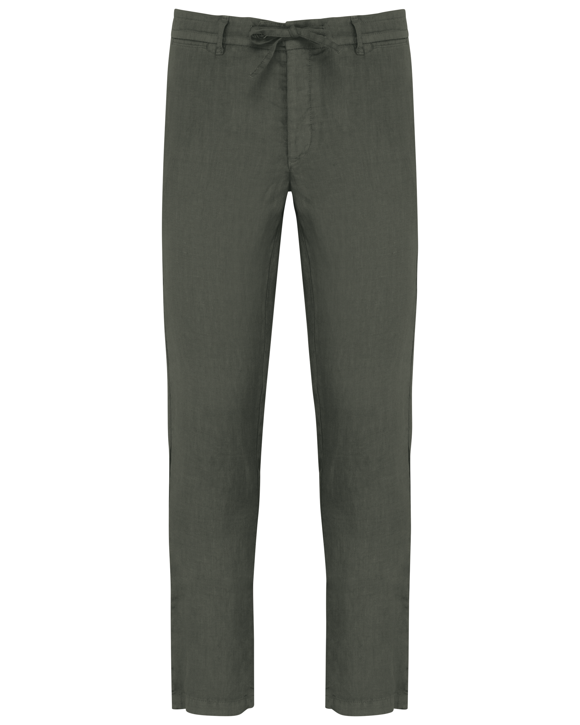 Spasso SP732 - Men's Linen Washed Effect Trousers