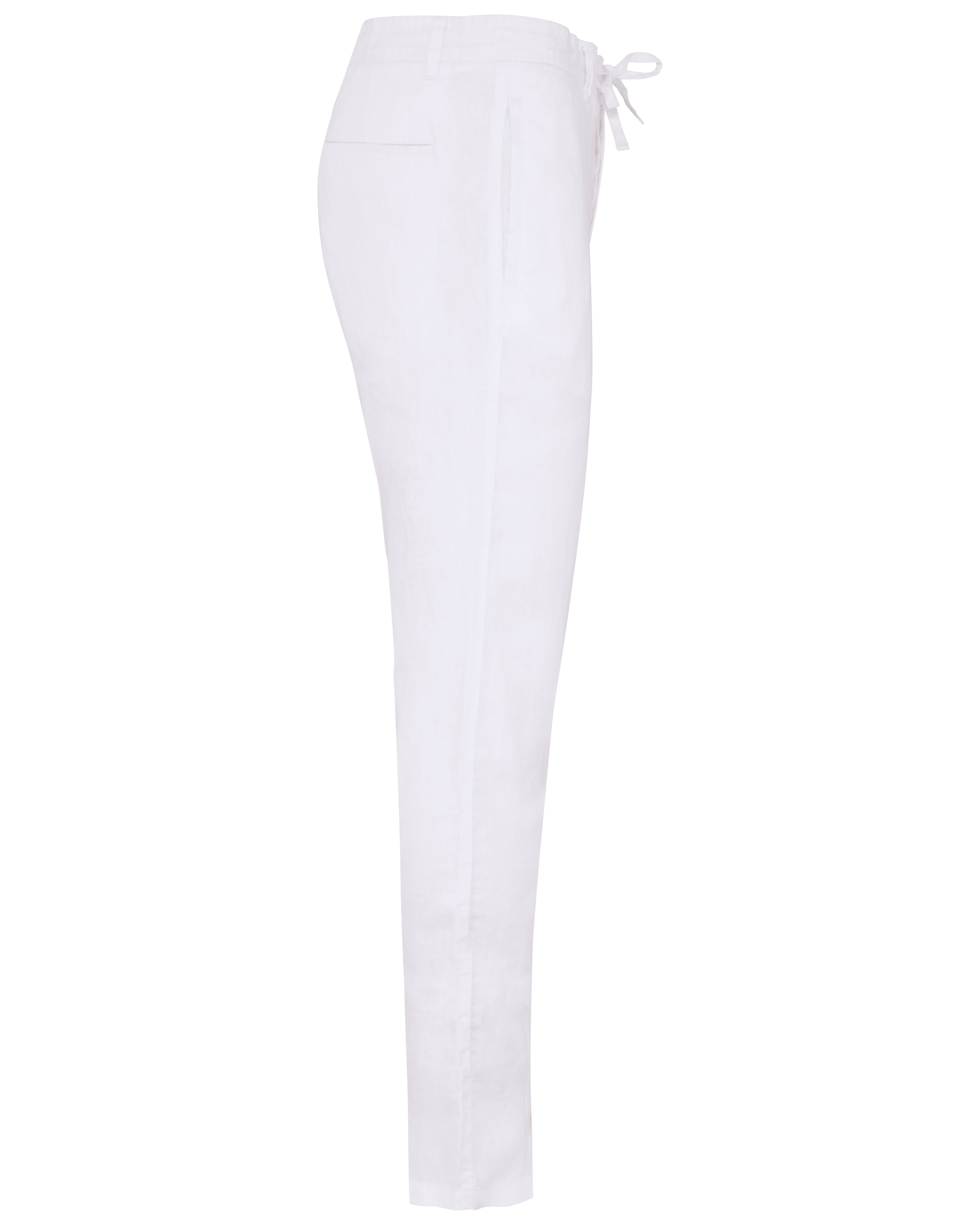 Spasso SP732 - Men's Linen Washed Effect Trousers