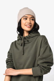 Unisex Kapuzenpullover aus umweltfreundlichem, gebürstetem Fleece mit überschnittenen Schultern - 350 g/m² | NS436