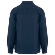 Spasso SP516 - Men's Linen Washed Effect Overshirt