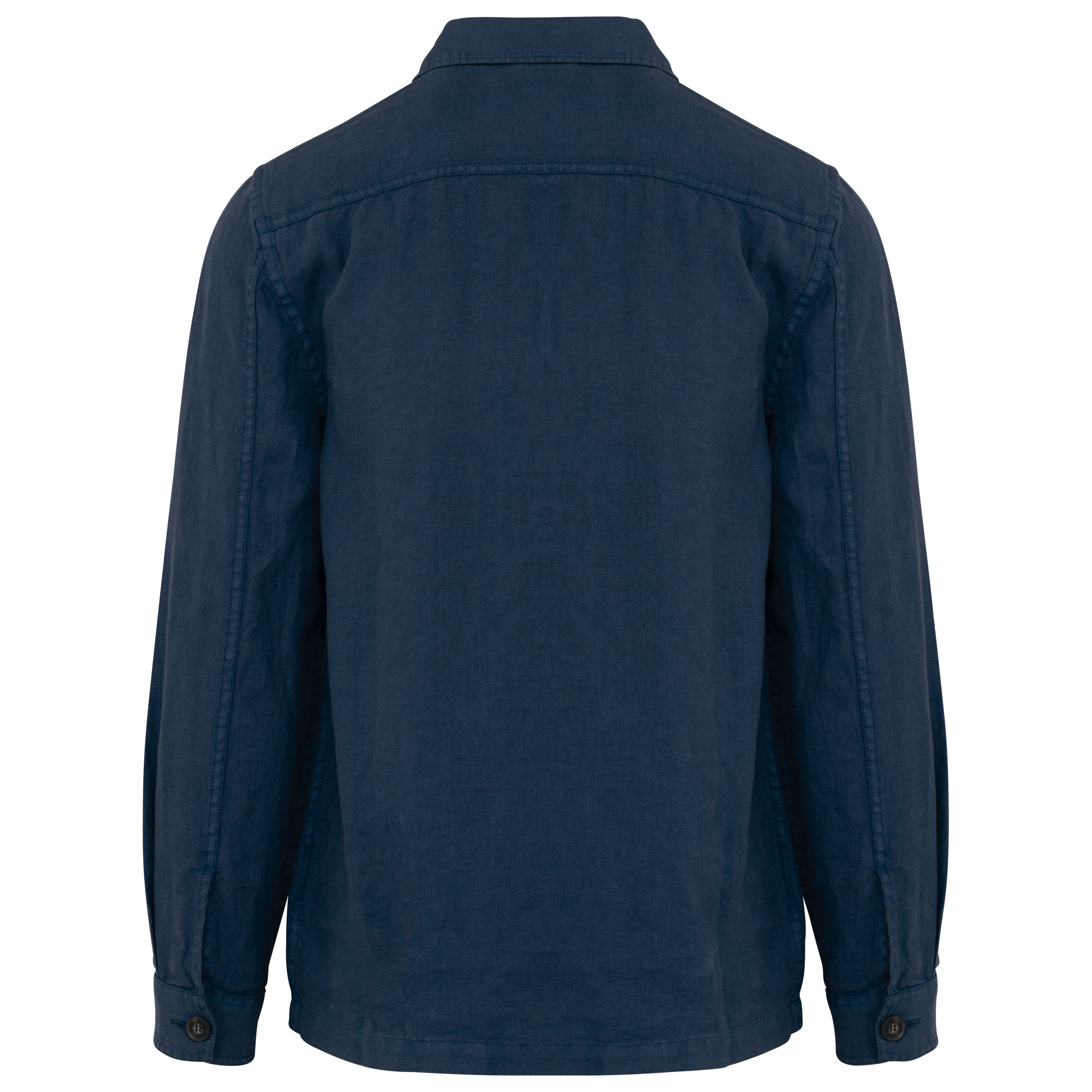 Spasso SP516 - Men's Linen Washed Effect Overshirt