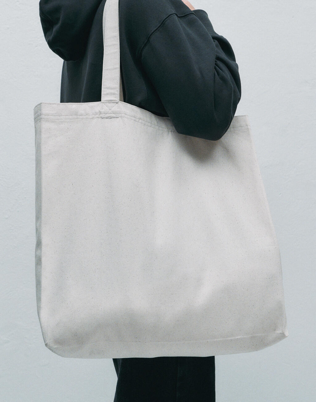 Organic Cotton Canvas Large Tote Bag - 290 g/m² | 60141