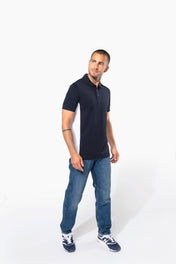 Kariban K232 - Men's Two-tone Short Sleeved Piqué Polo Shirt