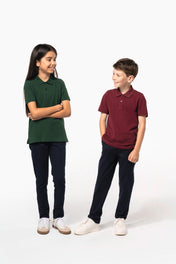 Kinder Bio-Piqué-Poloshirt – 180 g/m² | K2029