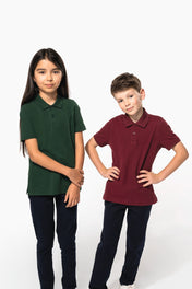Kinder Bio-Piqué-Poloshirt – 180 g/m² | K2029