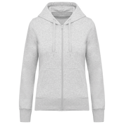 Dames Eco-vriendelijke Hoodie met Rits - 280 g/m² - K4031