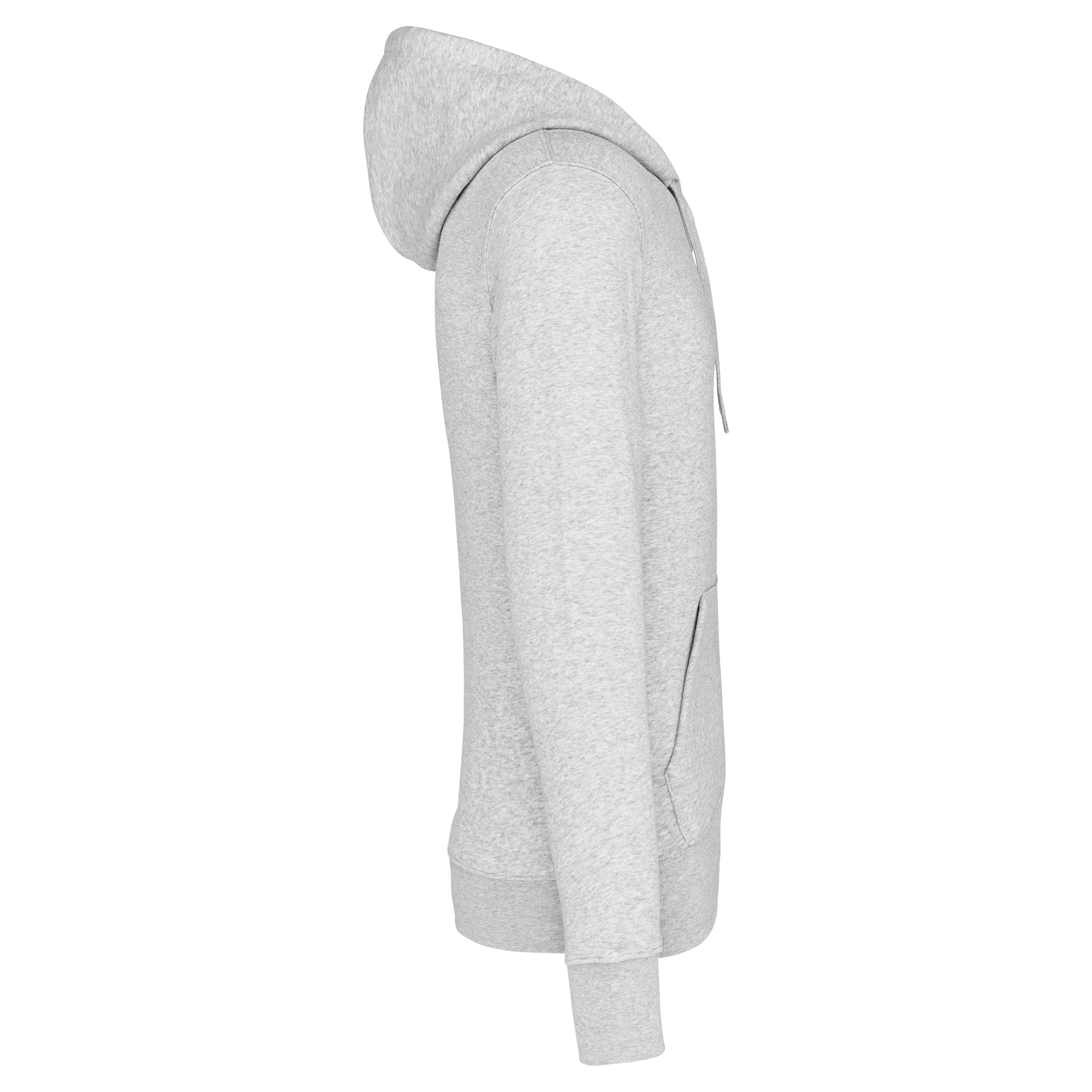 Heren Milieuvriendelijke Hoodie met Rits - 280 g/m² - K4030