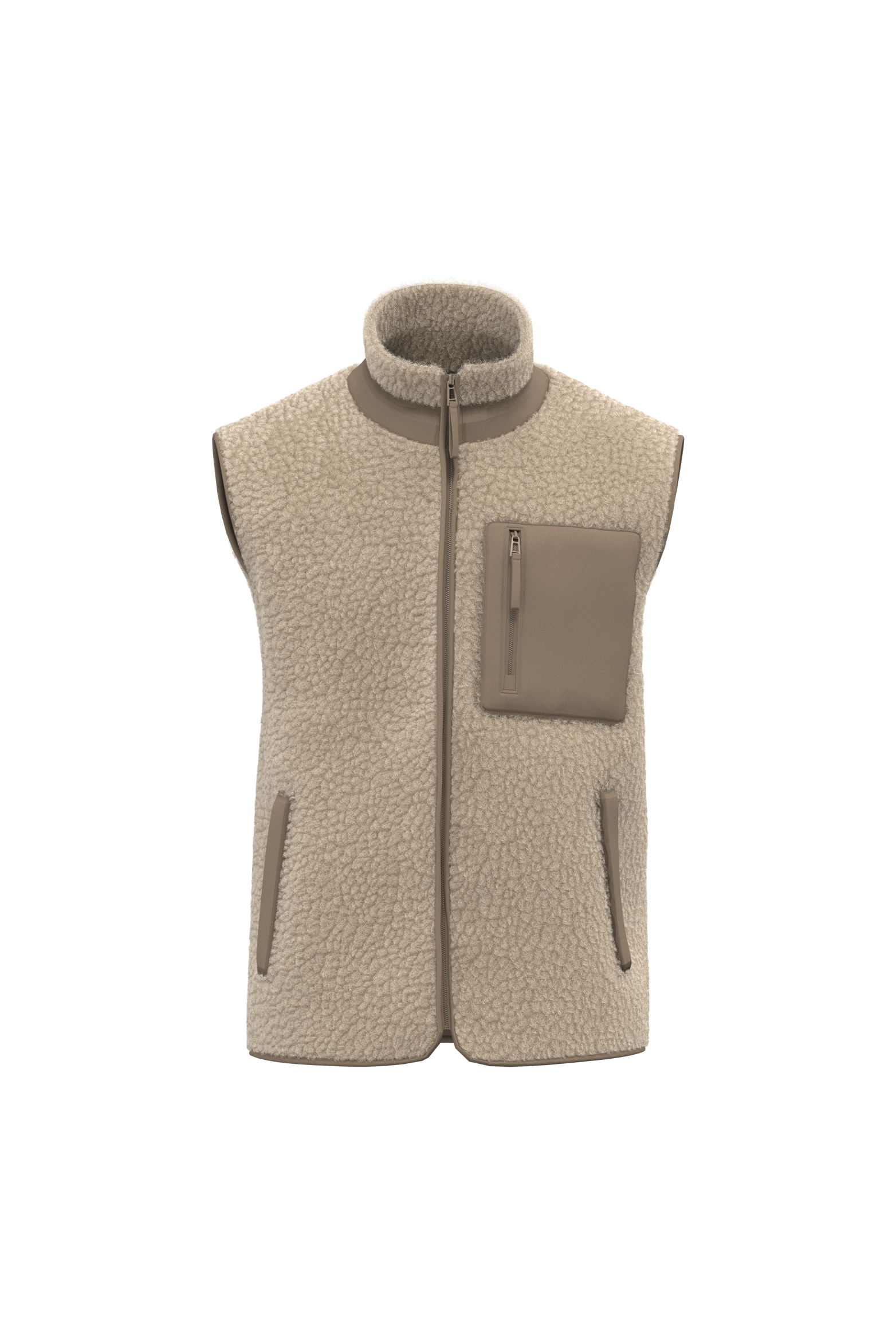 Unisex Gerecycled Sherpa Vest - NS624