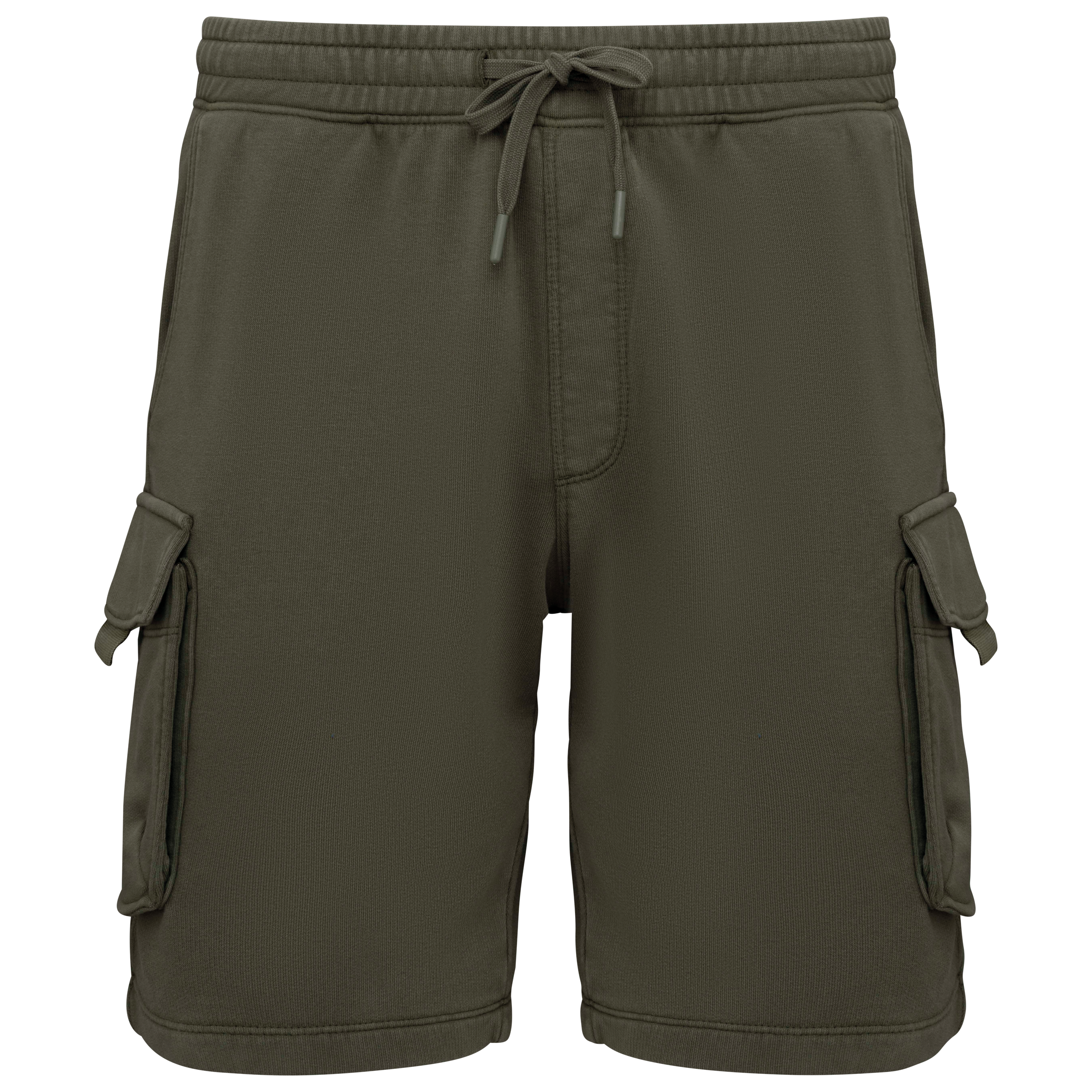 Men's Organic Cargo Shorts in French Terry | Organic Blank