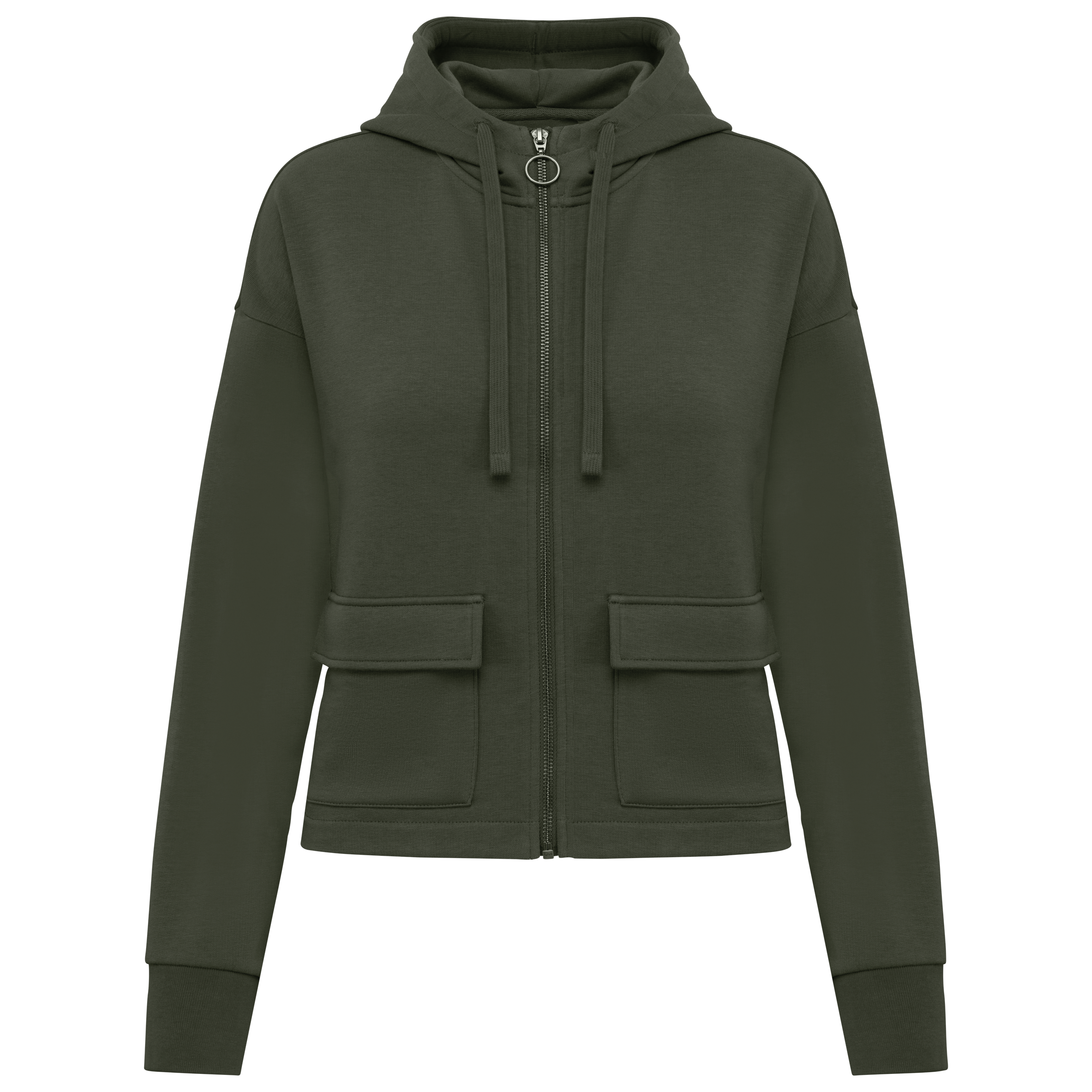 Damen-Sweatshirt mit Reißverschluss - 300g - NS409