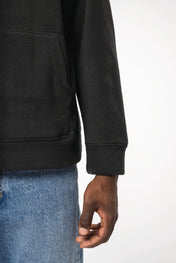 Sudadera con capucha unisex de polar polar reciclado de gran tamaño - K949