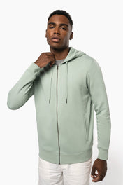 Sweat à Capuche Écologique en Molleton Français avec Zip - Unisexe - Kariban K4008