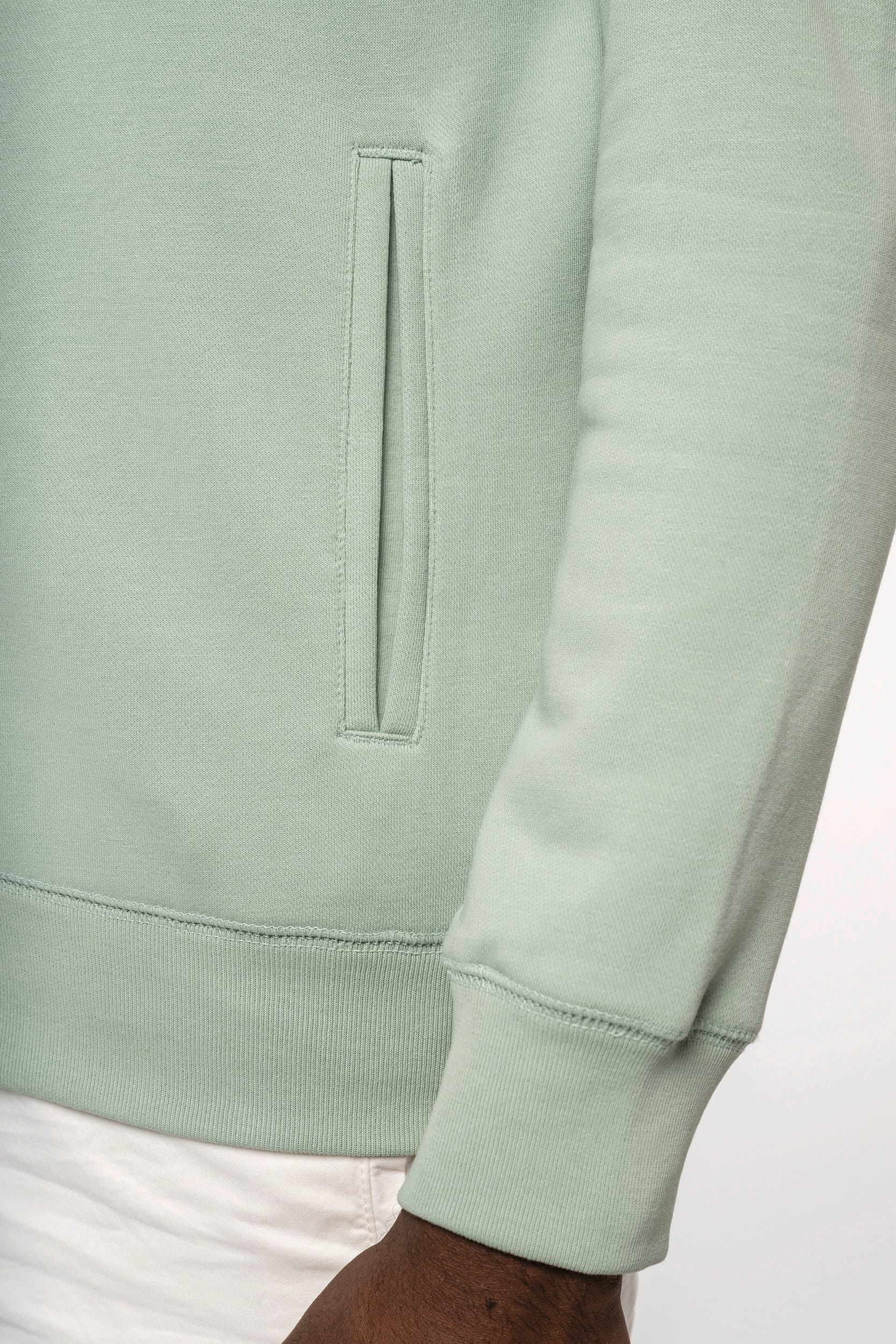 Sweat à Capuche Écologique en Molleton Français avec Zip - Unisexe - Kariban K4008