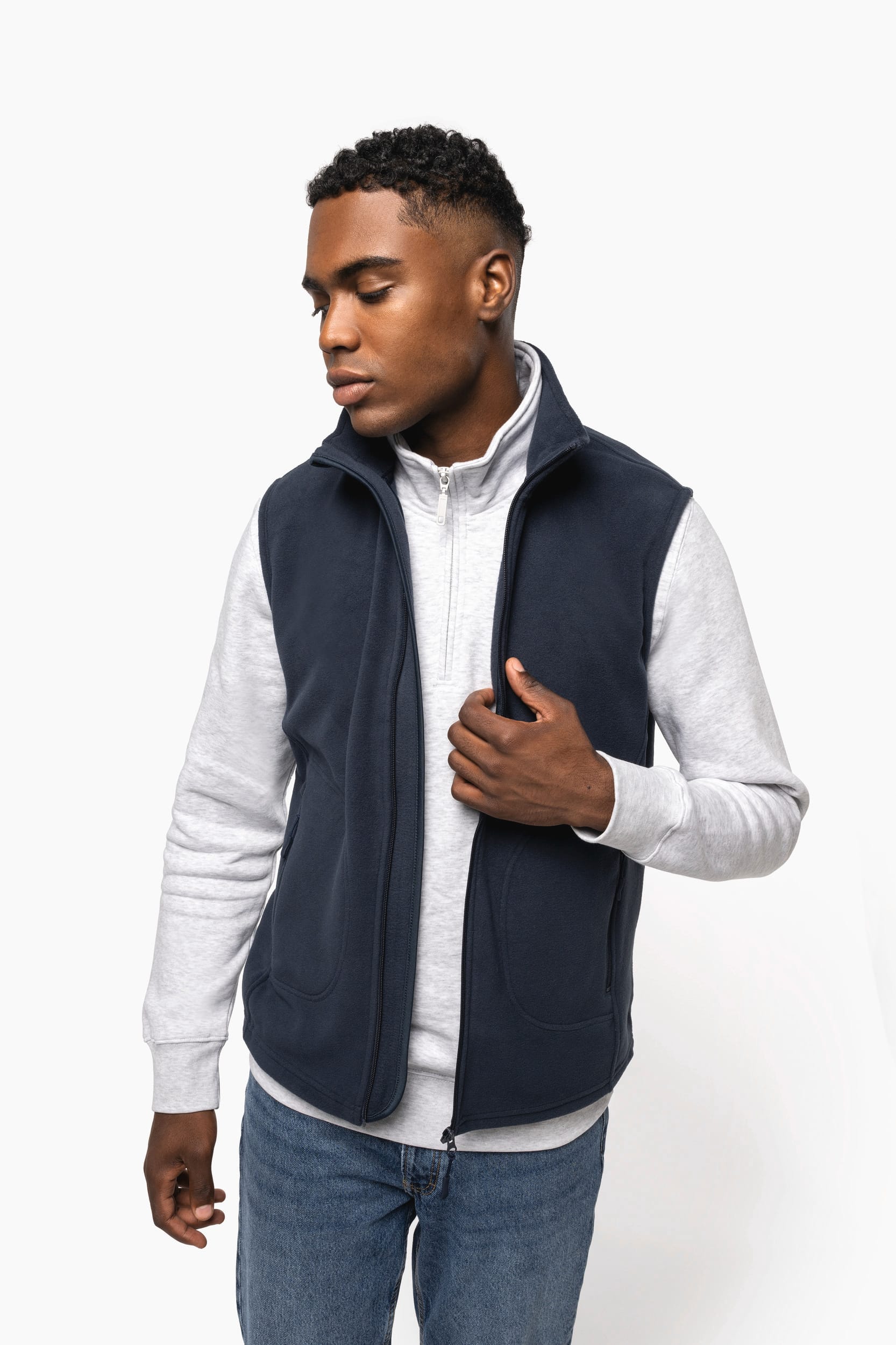 Unisex Milieuvriendelijke Micro-polarfleece Bodywarmer - K9120