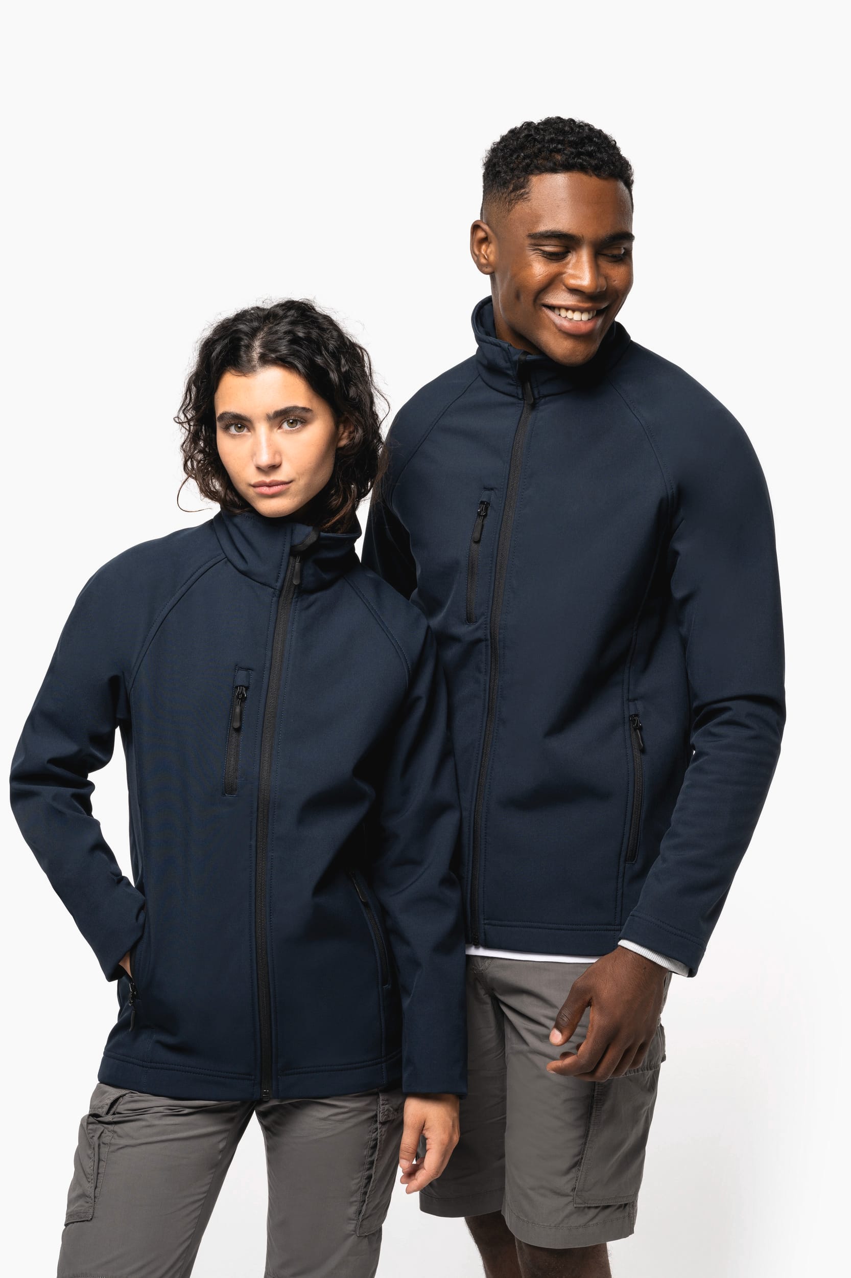 Unisex Milieuvriendelijke 3-laags Softshell Jas - 300 g/m² - K427
