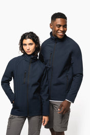 Unisex Milieuvriendelijke 3-laags Softshell Jas - 300 g/m² - K427