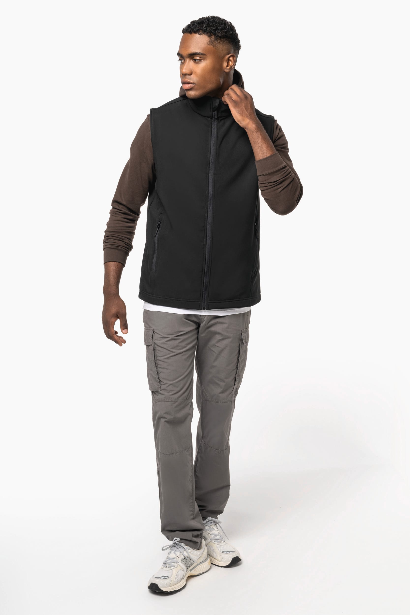 Unisex umweltfreundlicher 2-lagiger Softshell-Bodywarmer - K426