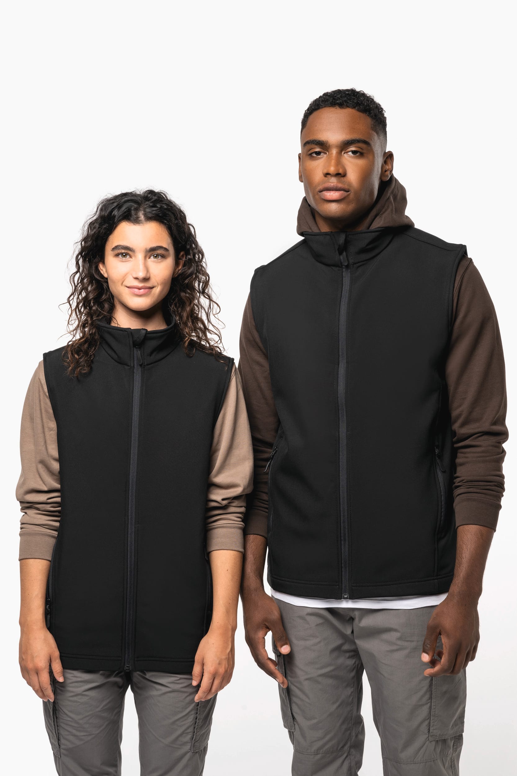 Unisex umweltfreundlicher 2-lagiger Softshell-Bodywarmer - K426