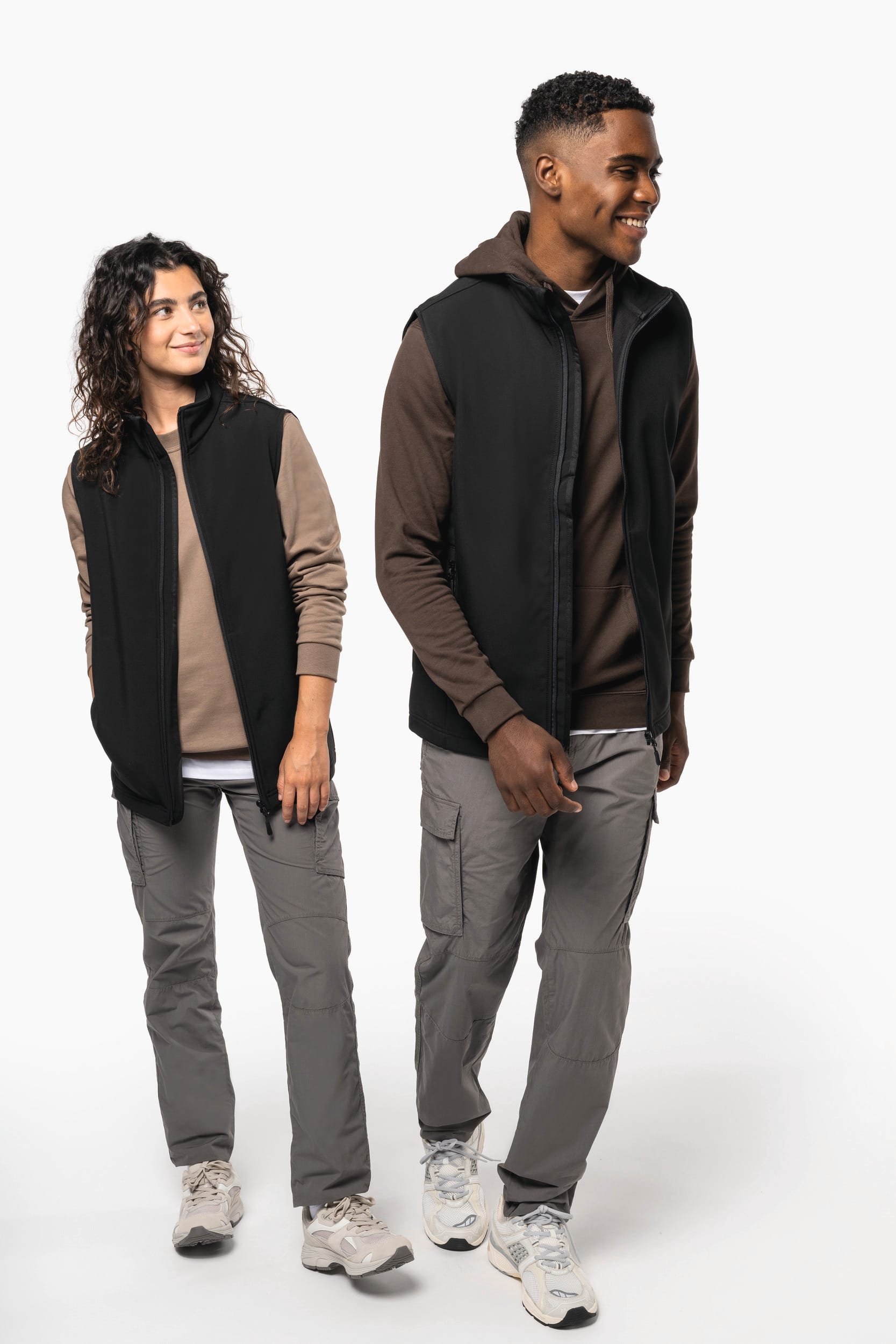 Unisex umweltfreundlicher 2-lagiger Softshell-Bodywarmer - K426