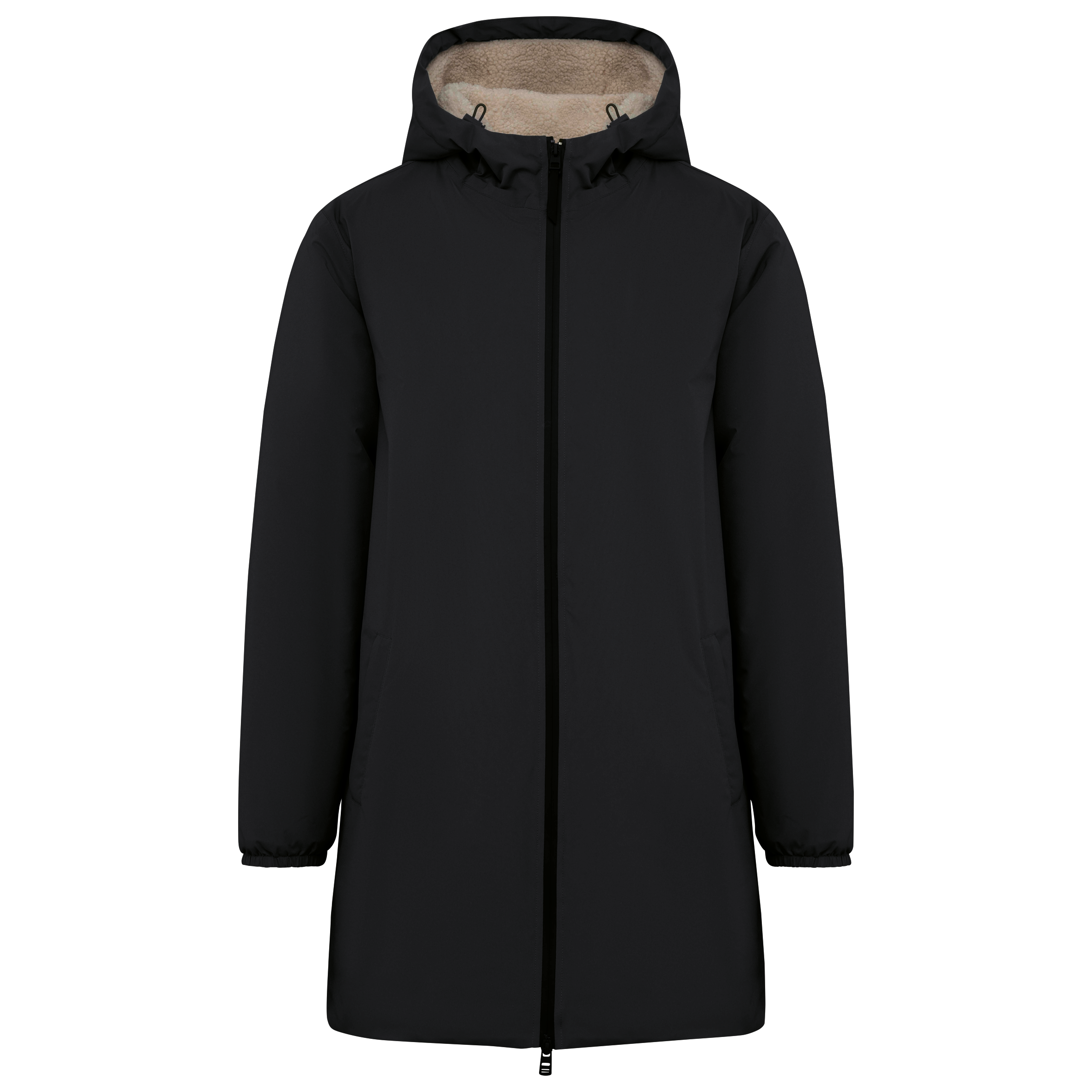 Unisex Waterproof Sherpa Jacket Recycled | Organic Blank