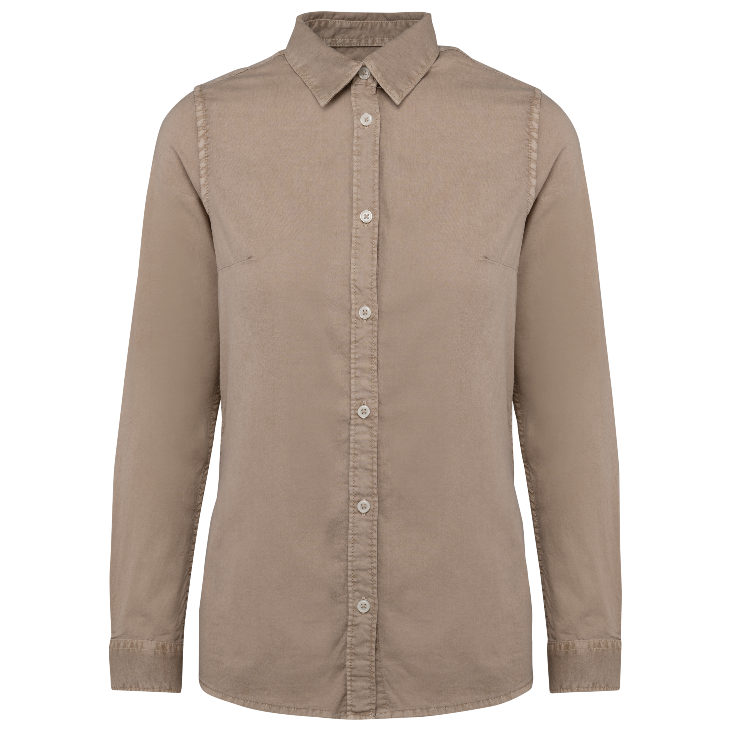 Camisa lavada para mujer - 135 g/m² - NS503