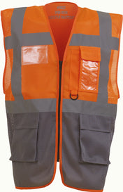Hi-Vis Executive-Netzweste aus recyceltem Polyester | YHVW820