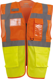 Hi-Vis Executive-Netzweste aus recyceltem Polyester | YHVW820