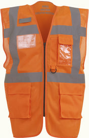 Hi-Vis Executive-Netzweste aus recyceltem Polyester | YHVW820