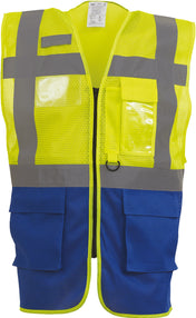 Hi-Vis Executive-Netzweste aus recyceltem Polyester | YHVW820