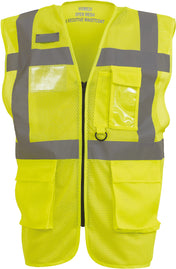 Hi-Vis Executive-Netzweste aus recyceltem Polyester | YHVW820