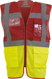 Hi-Vis Executive-Netzweste aus recyceltem Polyester | YHVW820
