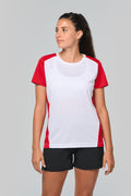 Dames Milieuvriendelijke Tweekleurige Sport T-Shirt – 130 g/m² | PA4015