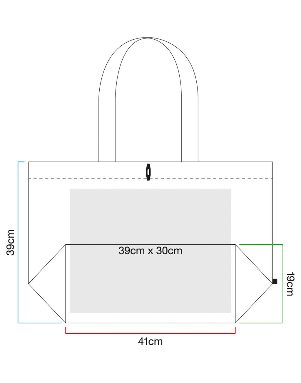 EarthAware™ Sac Marina XL en Coton Bio - 62728