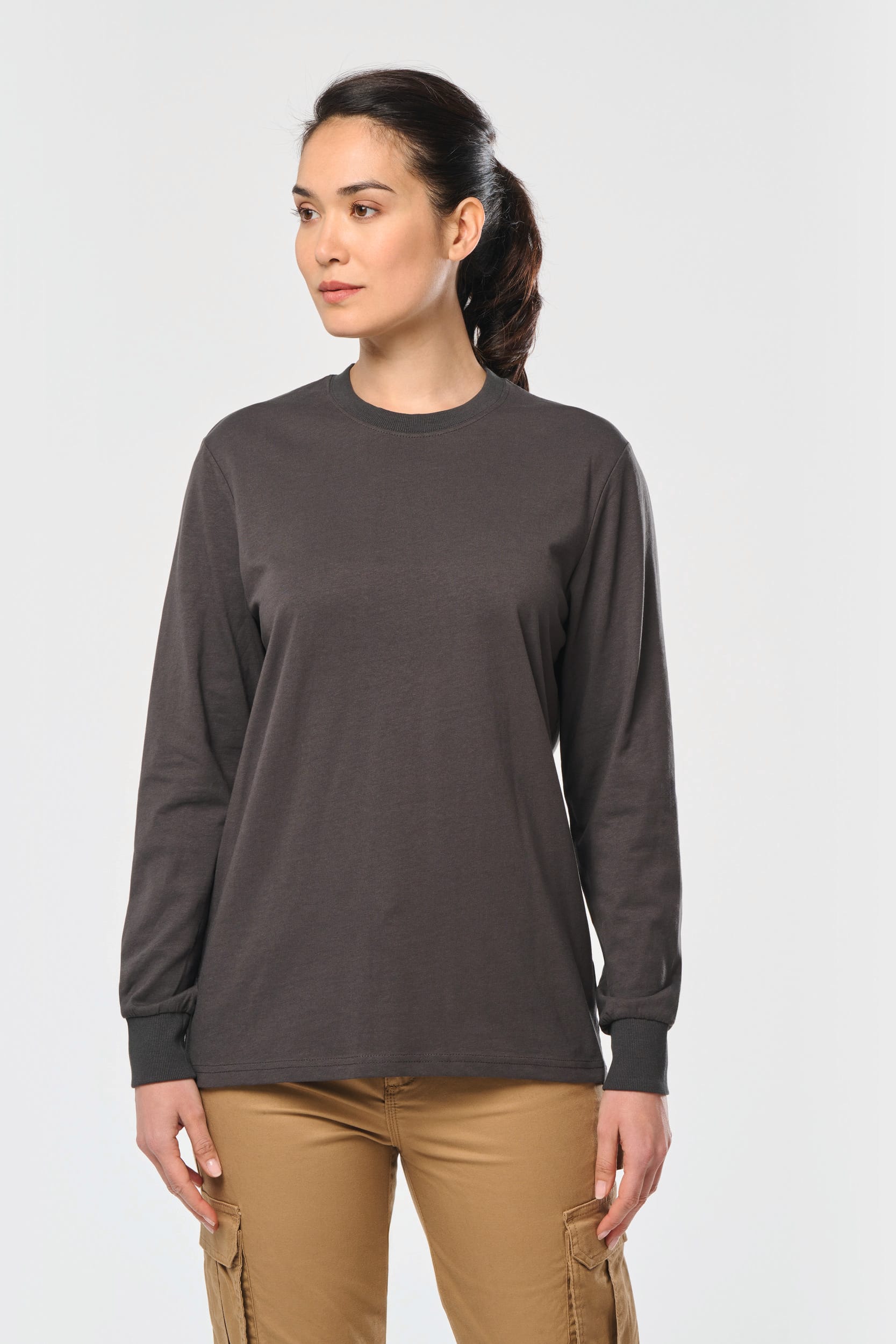 Unisex Milieuvriendelijke Lange Mouw T-shirt - 200 g/m² - WK303