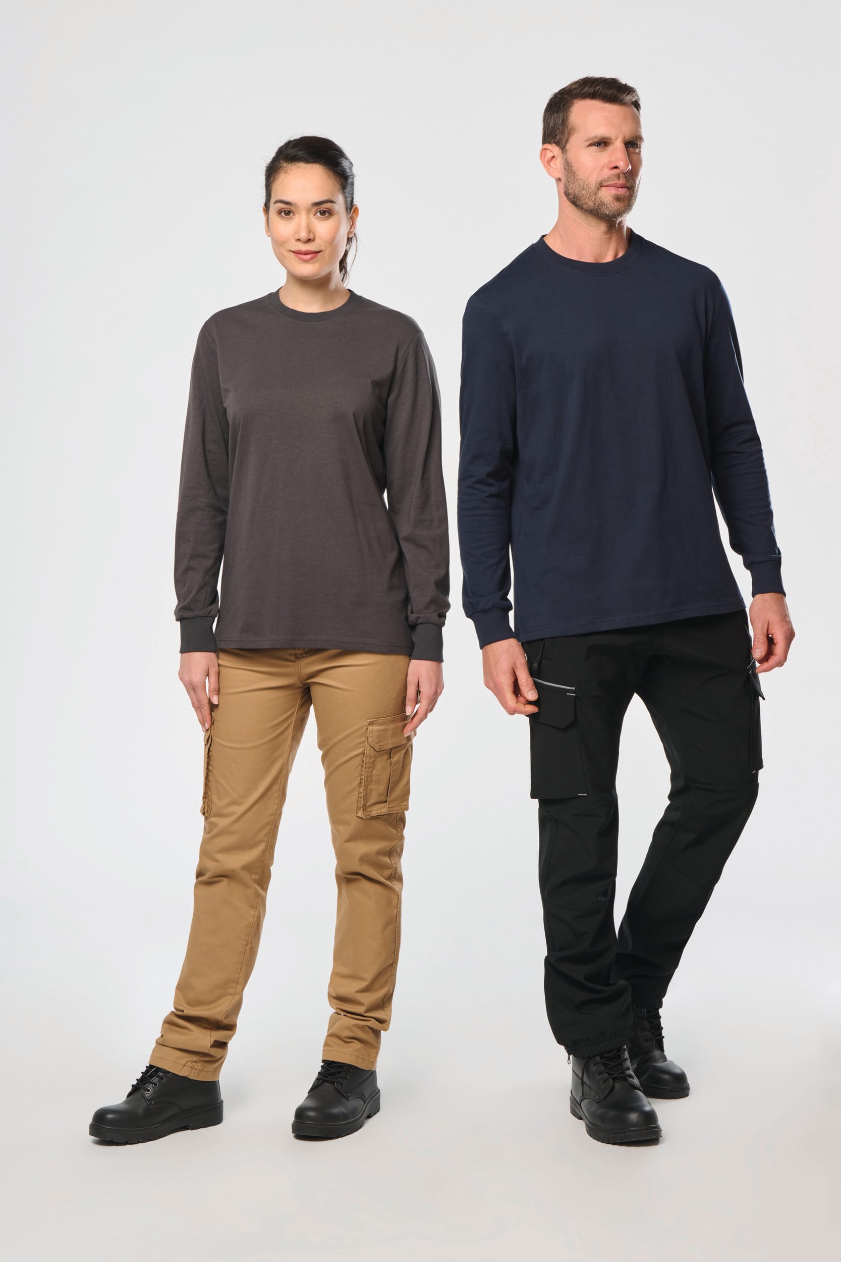 Unisex Milieuvriendelijke Lange Mouw T-shirt - 200 g/m² - WK303