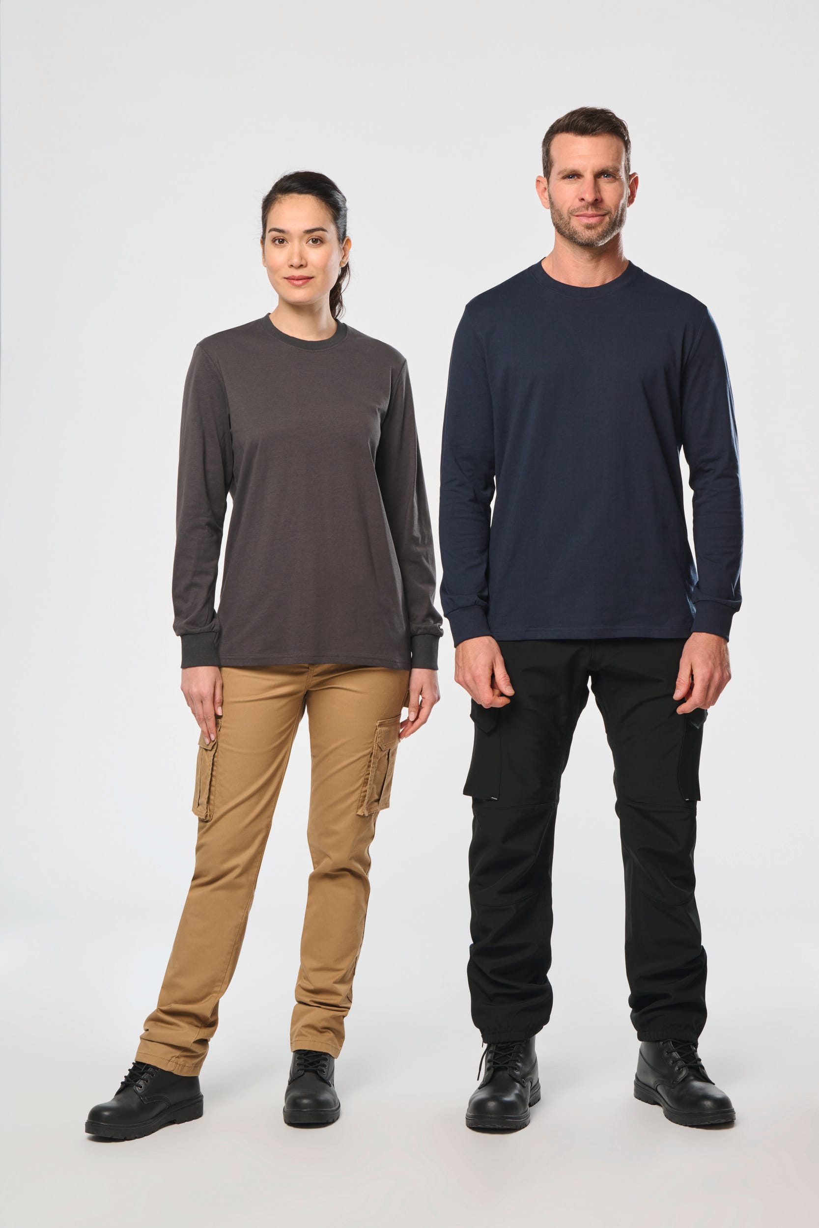 Unisex Milieuvriendelijke Lange Mouw T-shirt - 200 g/m² - WK303