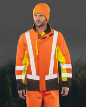 Chaqueta de seguridad softshell de alta visibilidad y 3 capas de poliéster reciclado | R506X
