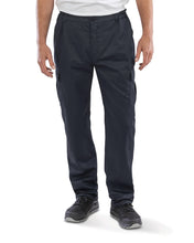 Pantalones de trabajo multibolsillos de sarga de poliéster reciclado y algodón | R511X