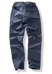 Pantalones de trabajo multibolsillos de sarga de poliéster reciclado y algodón | R511X