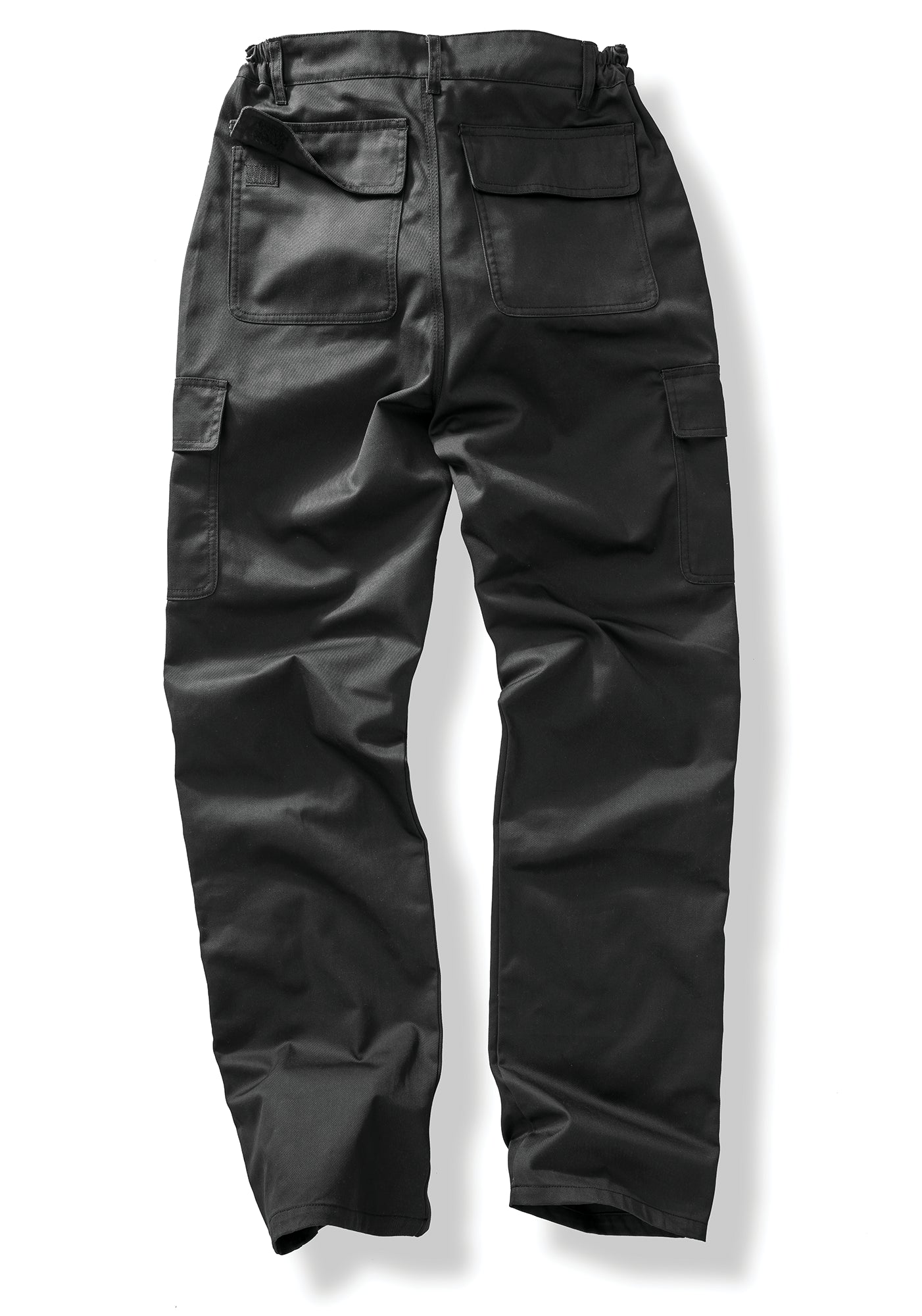 Pantalones de trabajo multibolsillos de sarga de poliéster reciclado y algodón | R511X