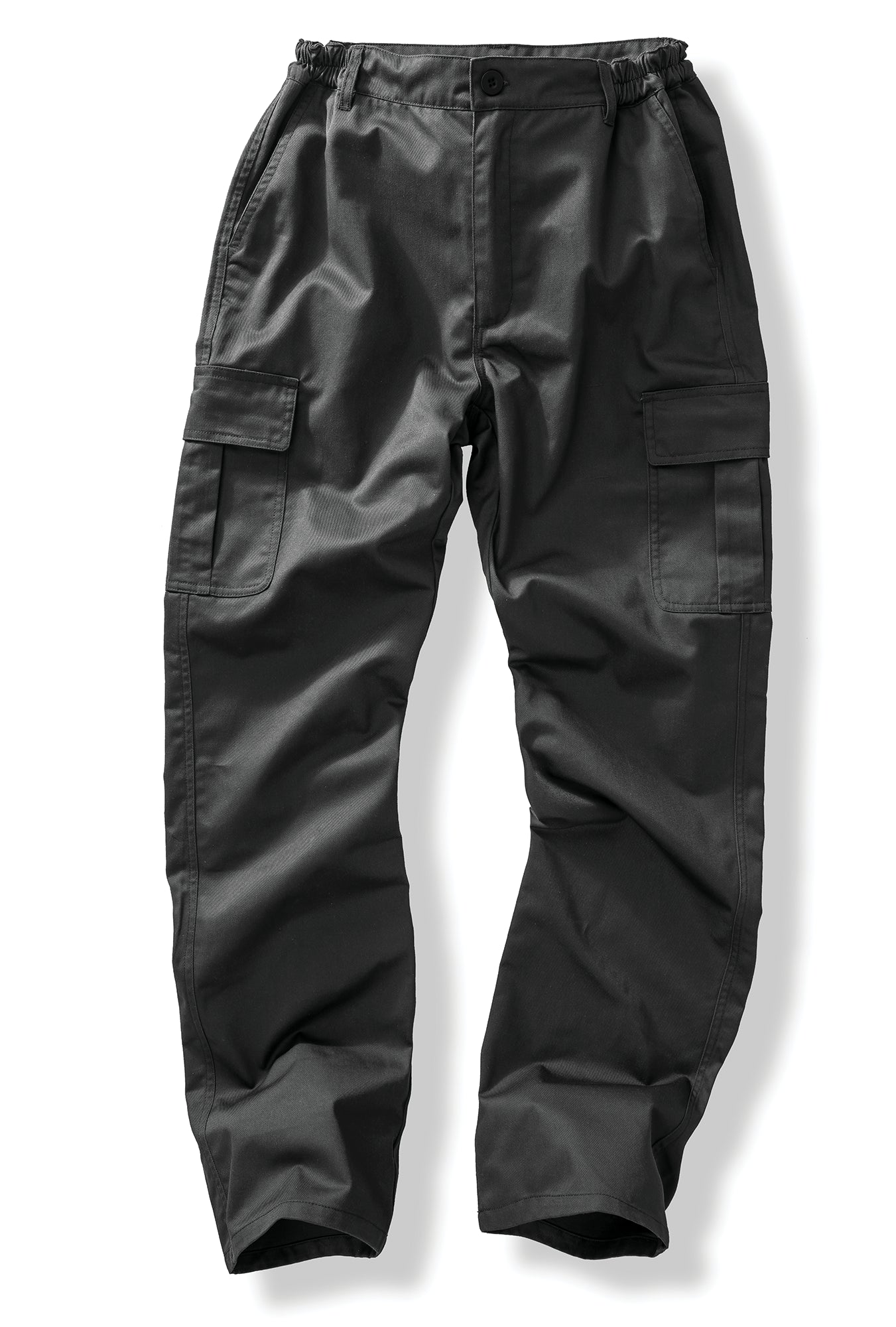 Pantalones de trabajo multibolsillos de sarga de poliéster reciclado y algodón | R511X