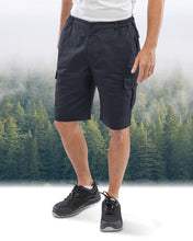 Functionele werkshort van gerecyclede polyester- en katoenkeperstof | R512X