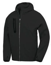 Unisex 3-Layer Hooded Softshell Jacket in Recycled Polyester | R909X