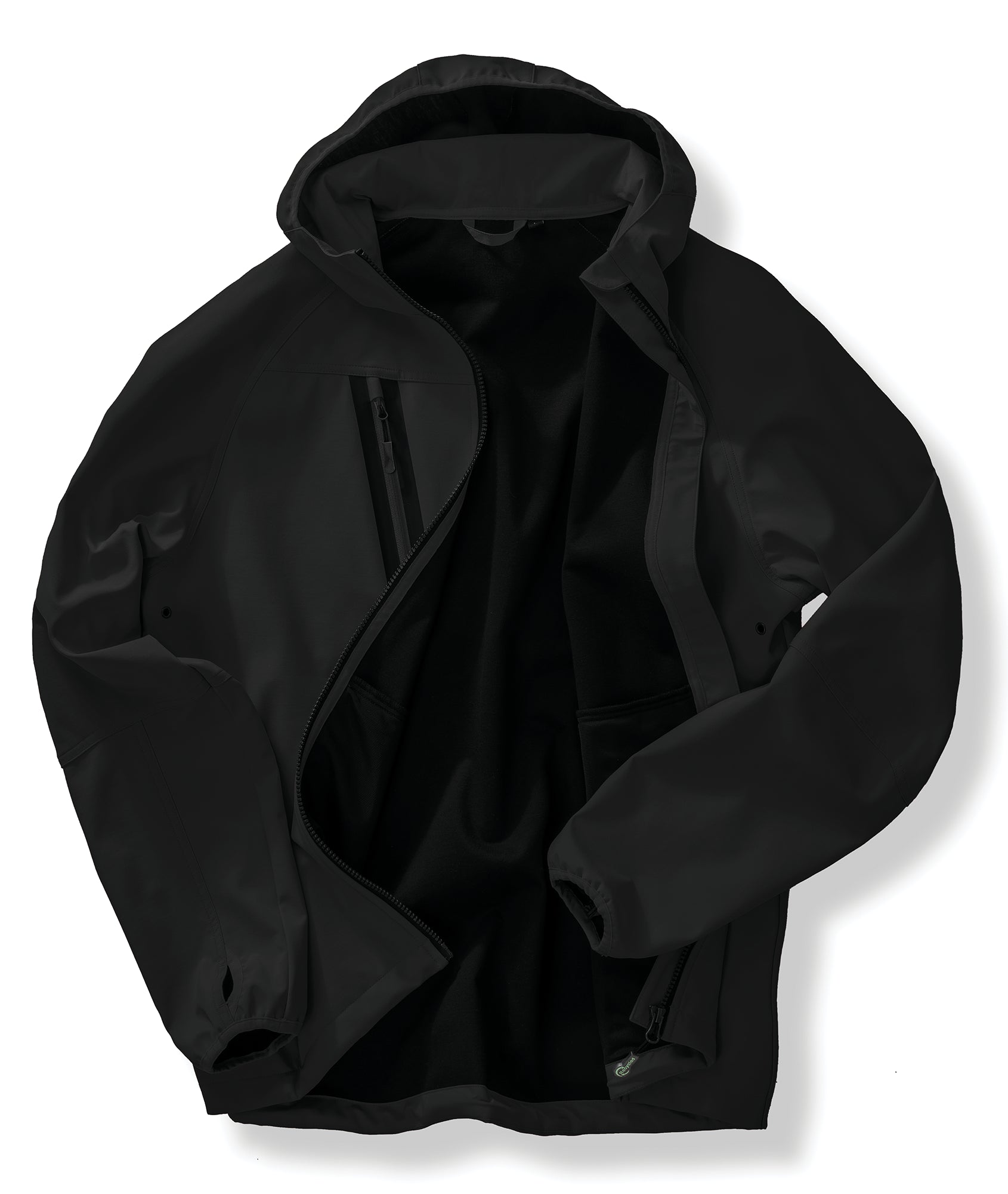 Unisex 3-Layer Hooded Softshell Jacket in Recycled Polyester | R909X
