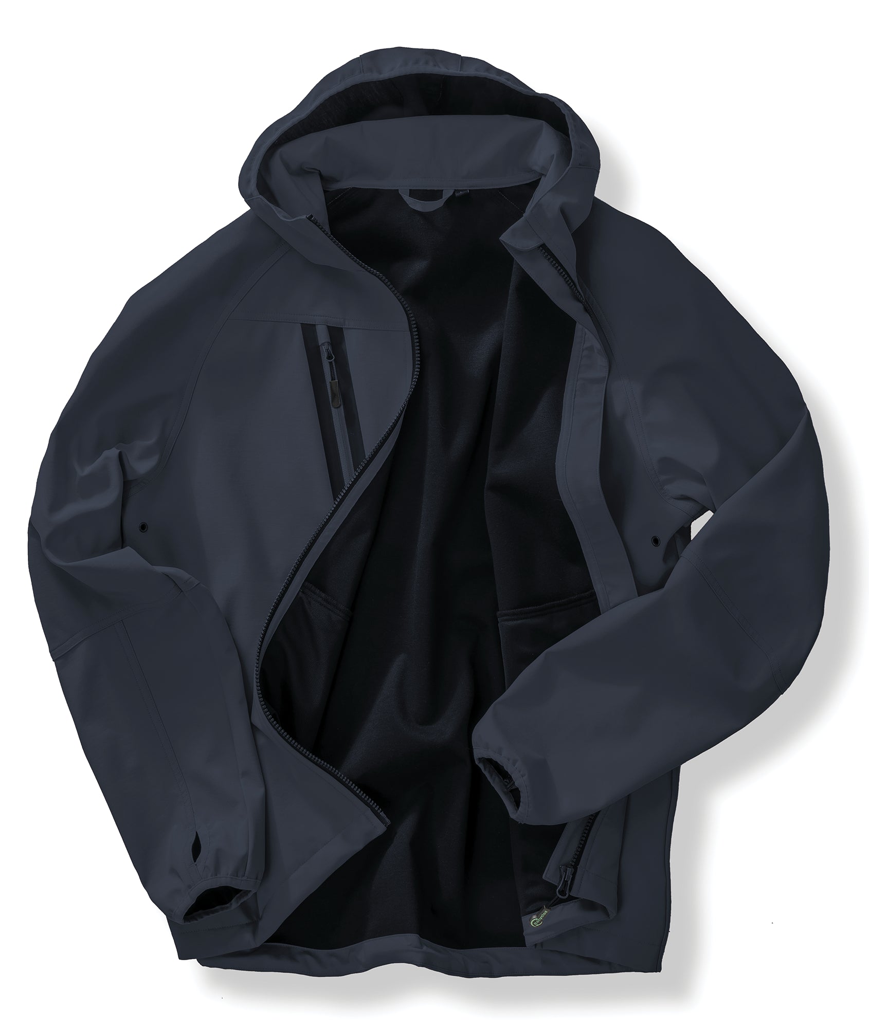 Unisex 3-Layer Hooded Softshell Jacket in Recycled Polyester | R909X