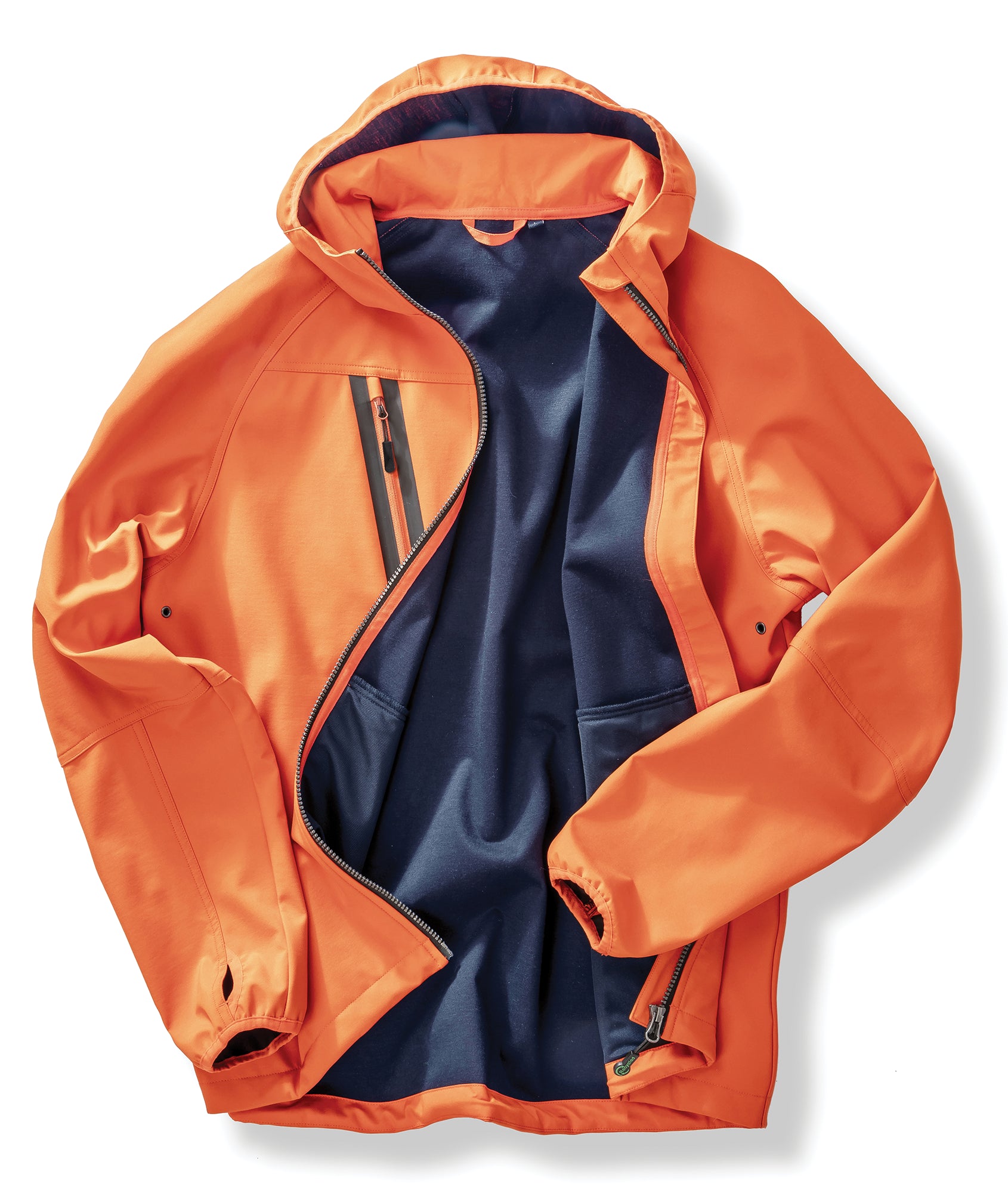 Unisex 3-Layer Hooded Softshell Jacket in Recycled Polyester | R909X
